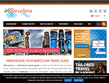 Tablet Screenshot of irbarcelona.org